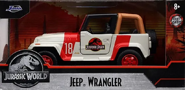 JURASSIC WORLD DIECAST MODEL 1/32 JEEP WRANGLER